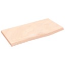 Benkeplate til bad 60x30x2 cm ubehandlet heltre