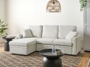 3 seters sofa Nassjo høyrevendt   Lys beige
