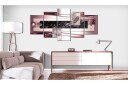 Bilde Burgundy Harmony 100x50 Artgeist sp. z o. o.