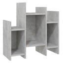 vidaXL Sideskap betonggrå 60x26x60 cm sponplate