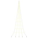  LED juletre med 276 LED med jordspyd Varmhvit 511 cm Metall