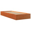 vidaXL Dagseng voksbrun 75x190 cm heltre furu 8721012406414