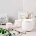 Wik & Walsøe  Julemorgen Girlander krukke 16 cm