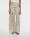 Malina Natalina Guipure Lace Pants - Cream - 34