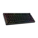 HyperX Alloy Rise 75 Trådløst Mekanisk Gamingtastatur i Svart med RGB Belysning