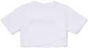 Hyperfied Short Sleeve Logo Sweatshirt Snow White 158-164