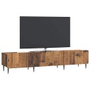  TV skap med skuff Gammelt tre 147 x 34,5 x 32 cm Konstruert tre