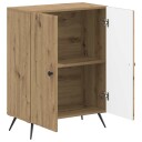 vidaXL Baderom Oppbevaringsskap BREDA Artisan eik 59,5 x 31 x 80 cm