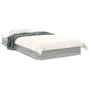  Sengeramme grå sonoma 75x190 cm konstruert tre 8721102599439