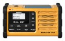 Sangean MMR-88 DAB+/FM Solcelledrevet Bærbar Radio Oransje