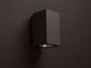 Llitt Mathias I Väggarmatur Led Ip65 3000K 3W 290Lm Antracit