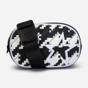 Star Belt Bag Houndstooth Black/Snow White