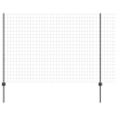  Gjerde med innlegg. Grå 1.5 x 10 m Stål