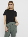 Vero Moda Vmpaula S/S T-Shirt - Black - XL