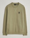 Belstaff Signature Crew Neck Sweatshirt Fatigue Green