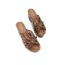 Kurt Geiger Dame Sko Brun 39 EU,