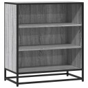  Skjenk grå sonoma 68x35x76 cm konstruert tre og metall 8721102840364