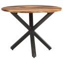  Spisebord 100x100x75 cm akasie med honningfinish