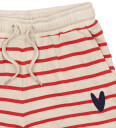 The New Shorts TnNil Poppy Rød Striped The New 3 4 år 98 104 Shorts Beige
