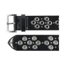 Zadig & Voltaire Starlight 35Mm Eyelets   Black   80 CM