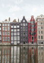 Canal Houses of Amsterdam Plakat Plakat / 50x70cm