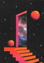 Space Portal Plakat / 40x50cm