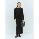 Max Mara Dame Strikkevarer Svart S,