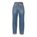Elisabetta Franchi Dame Jeans Blå W28,