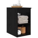  Baderomsskap I mellom Svart eik 30 x 35 x 50 cm Konstruert tre