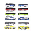 Majorette Lekebil City Man Buss Assortert 13cm