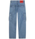 HUGO Jeans   446   Loose Tilpassing   Double Stone/Børste   HUGO   14 år 164   Jeans   Blå