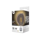 Forever Light Retro LED-pære med glødetråd gull, E27 4W 2200K 400lm