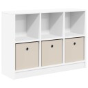  Serviesskap med skuff Hvit 88,5 x 27,5 x 63,5 cm