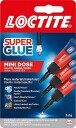Loctite Super Glue Mini Dose 3x1G