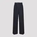 Dries Van Noten Dame Bukser Blå M,