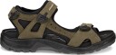 Ecco Men"s Yucatan Sandal Tarmac/Tarmac 43