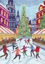 Skating in London Poster Plakat / 70x100cm