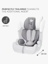 Kinderkraft Bilstol Comfort Up i-Size 76 til 150 cm grå