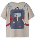 Name It T skjorte   NmmFum   Chateau Gray   Name It   7 8 år (122 128)   T skjorte   Beige