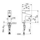 Oras Armatur Optima XL med Standard Hendel Krom (GRO-4200317)