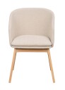 Rowico Home Windham lenestol Beige stoff/eik bein Beige