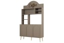 Bar Kaffeskap Hazim Tre Atlas / Gull   Atlas / Gull