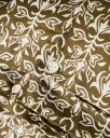 Ornament Sengesett 220x220 + 50x60x2 cm Oliven / Hvit