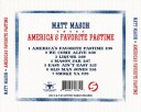 Matt Mason  America's Favorite Pastime  CD