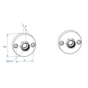 Trio Perfekta 8265222 Blandebatteri 2-Pakk, 160 Cc, For Ø16 mm