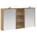  Baderomsskapsett for 3 pcs 116 x 16 x 62,5 cm Konstruert tre