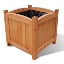 vidaXL Høybed tre 2 stk 30 x 30 x 30 cm