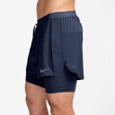 Nike Dri FIT Stride 5"" Hybrid Shorts Herre Midnight Navy/Reflective Silver XL