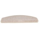 vidaXL Trappematter 10 stk 65x28 cm gråbrun