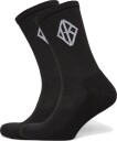HAN Kjøbenhavn 2 Pack Diamond Socks   BLACK   43 46